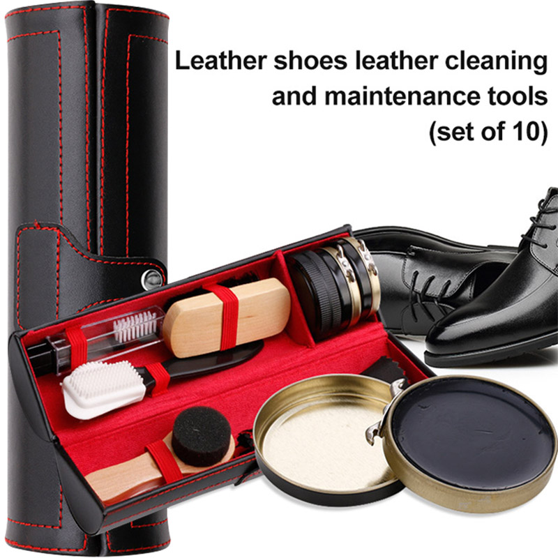 Sneaker Care Clean - مجموعة واحدة من أدوات تلميع الأحذية