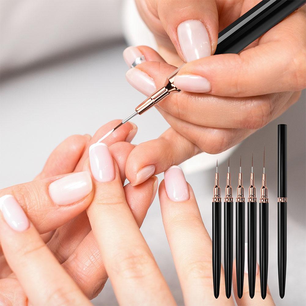 مجموعة من 5 فرش رسم للأظافر بأ - مراجعة Brush Bristle Set وسعره