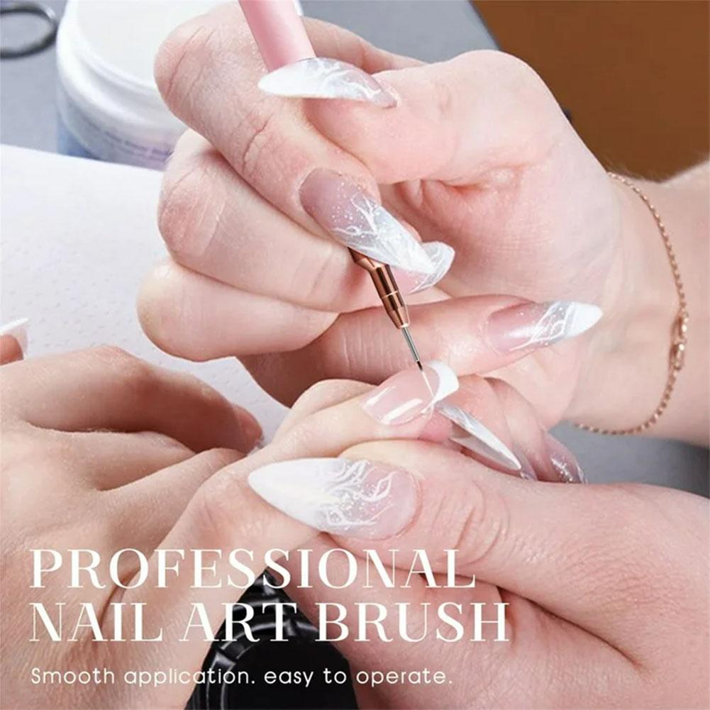 مجموعة من 5 فرش رسم للأظافر بأ - مراجعة Brush Bristle Set وسعره