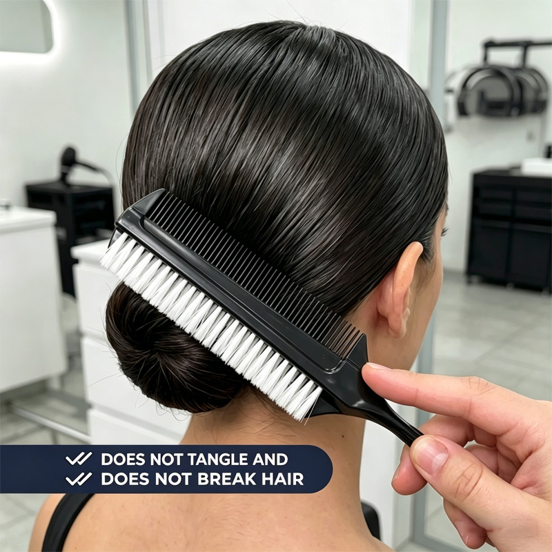 طقم فرش تصفيف الشعر الاحترافي  - مراجعة Brush Bristle Set وسعره