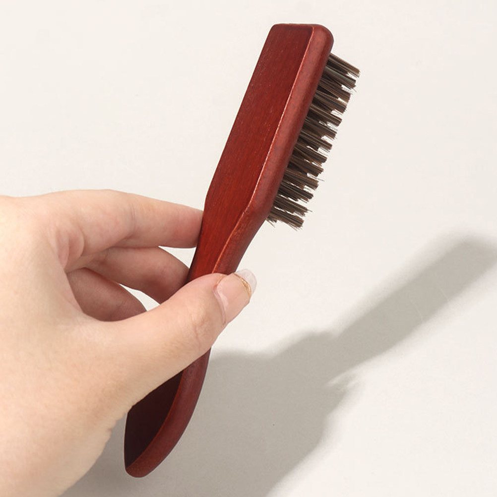 فرشاة تهذيب اللحية الخشبية (قط - مراجعة Brush Bristle Set وسعره