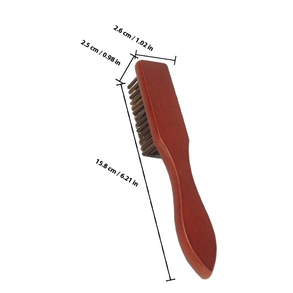 فرشاة تهذيب اللحية الخشبية (قط - مراجعة Brush Bristle Set وسعره