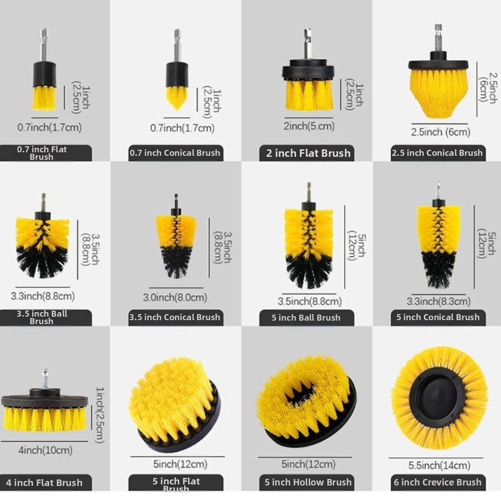 مجموعة مكونة من 5 قطع من فرشاة - مراجعة Brush Bristle Set وسعره
