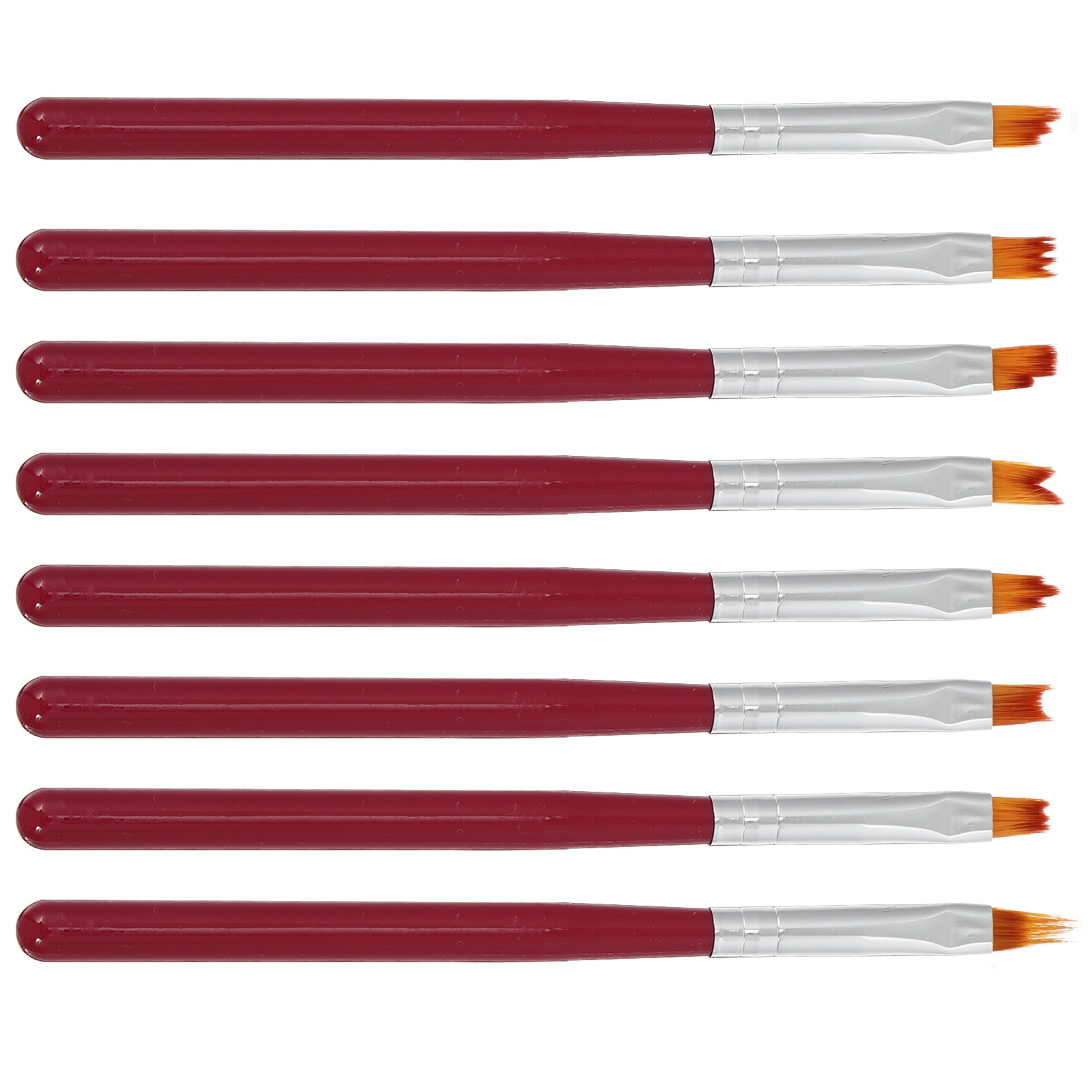 مجموعة من 8 فرش لرسم الأظافر ب - مراجعة Brush Bristle Set وسعره