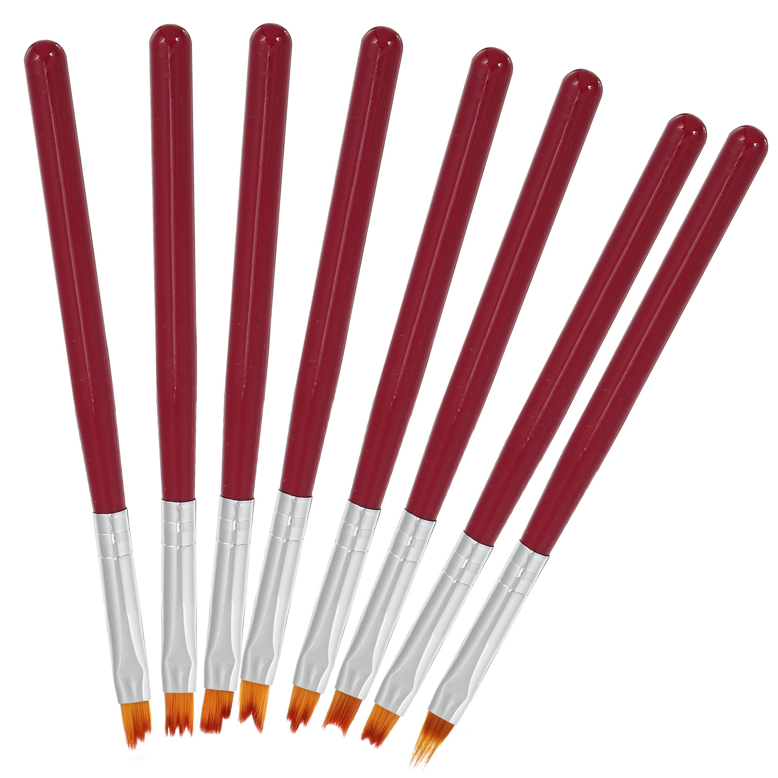 مجموعة من 8 فرش لرسم الأظافر ب - مراجعة Brush Bristle Set وسعره