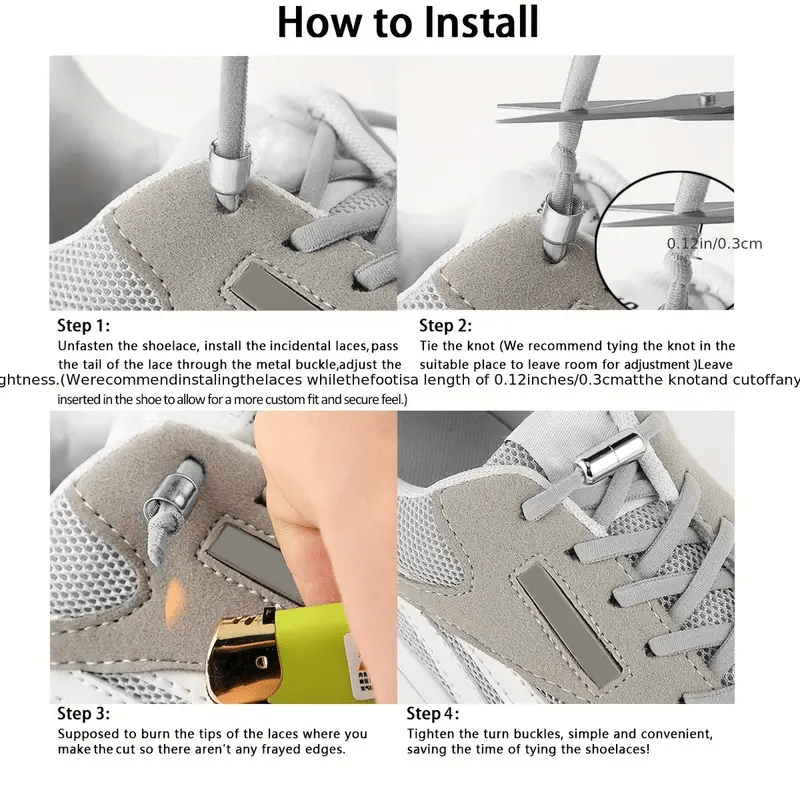 أربطة أحذية مرنة للأحذية الريا - مراجعة Sneaker Care وسعره