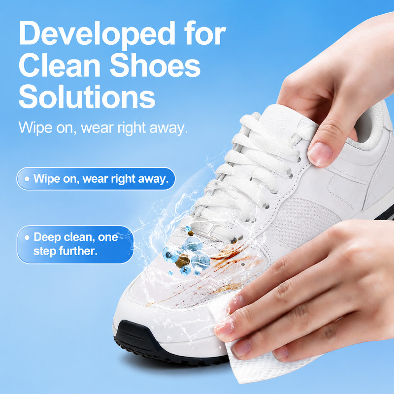 ٥٠ قطعة مناديل تنظيف الأحذية ا - مراجعة Sneaker Care Clean وسعره