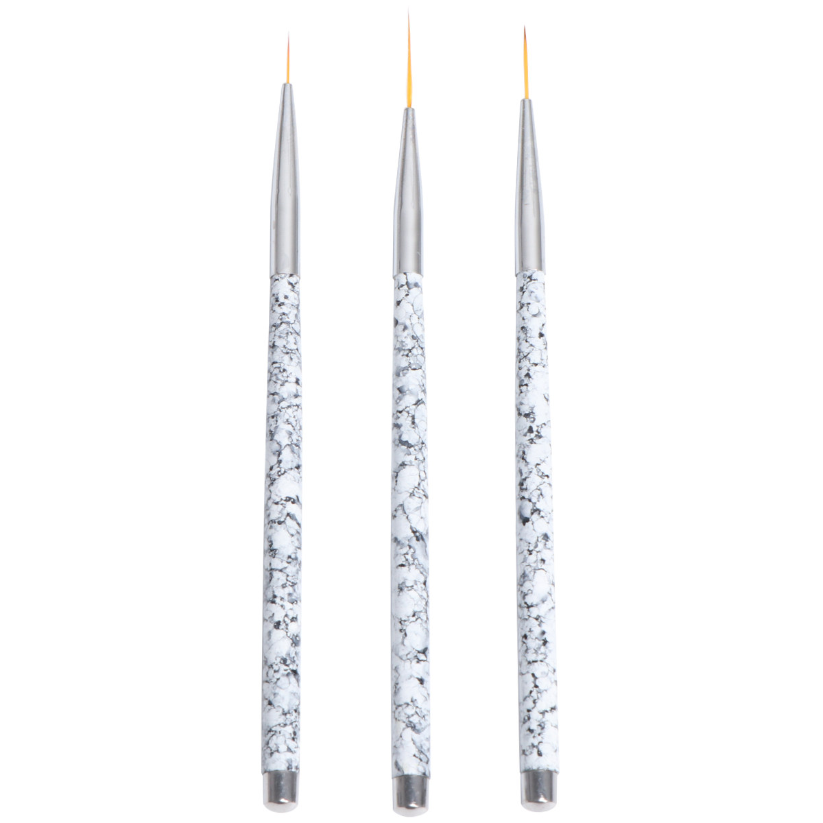 مجموعة من 3 فرش لرسم الأظافر ب - مراجعة Brush Bristle Set وسعره